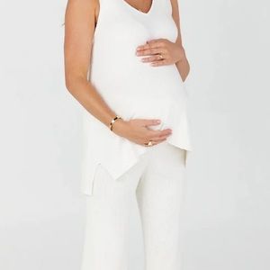 Legoe Heritage cream knit tank (maternity)